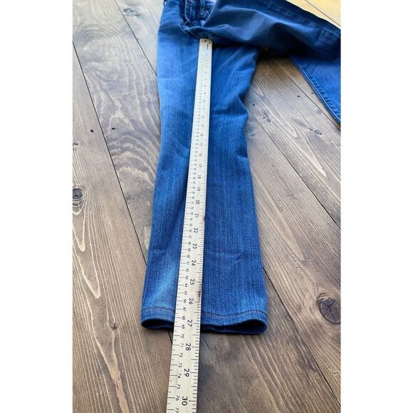 lucky Brand Sweet’n Straight Jeans Women’s sz 0/25 low rise stretch y2k retro - Picture 4 of 12